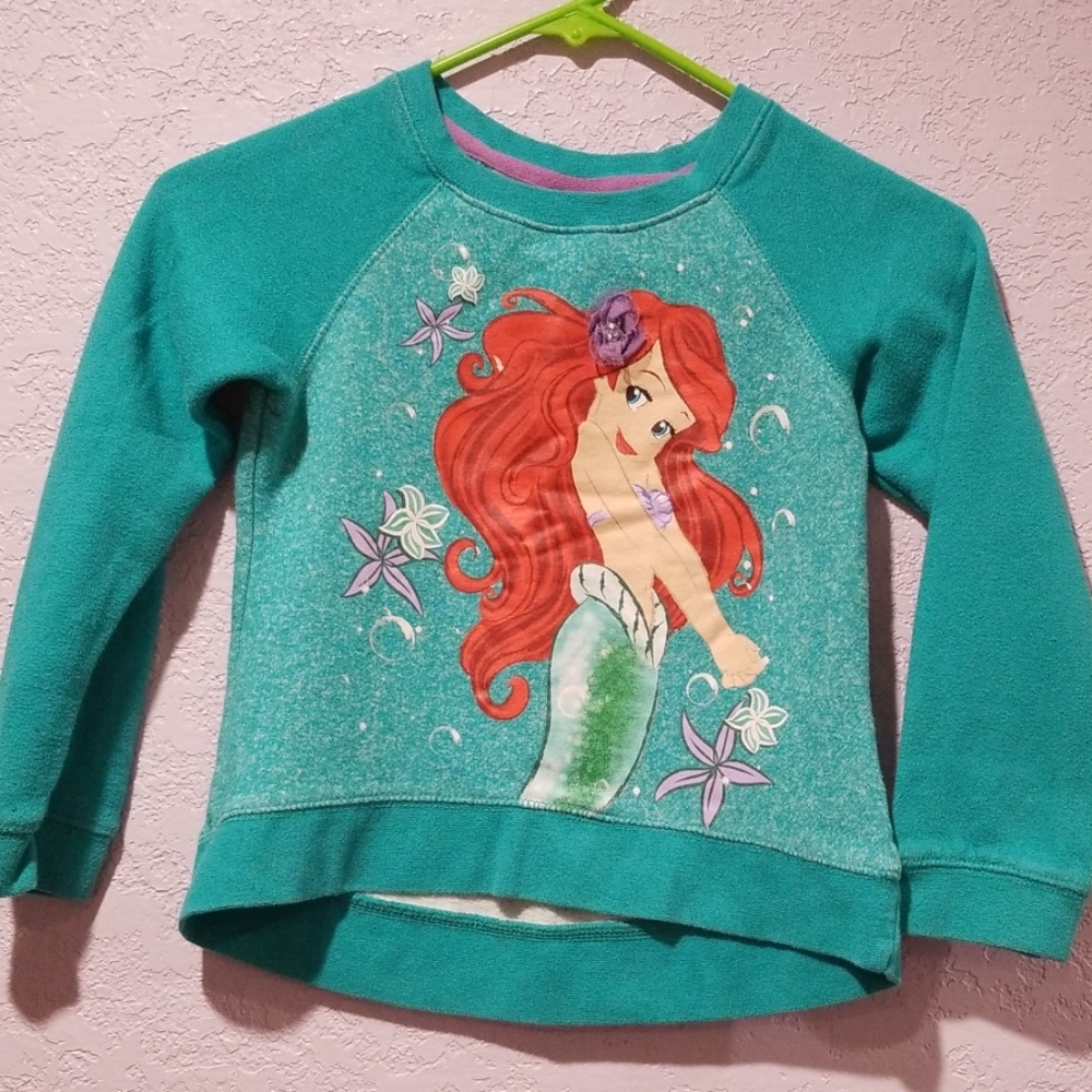 Little Mermaid Toddler Girl Sweatshirt